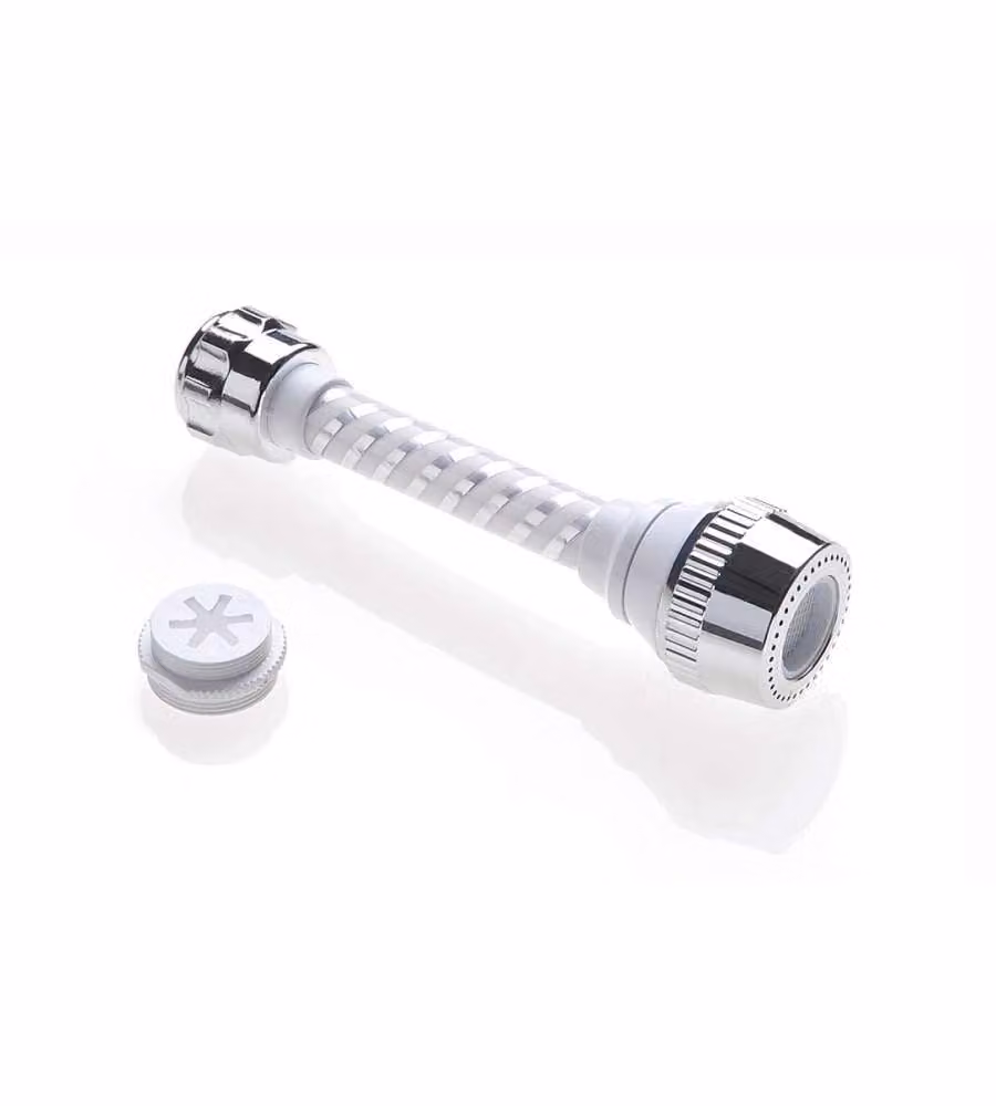 Rompigetto universale Biflex in plastica, con adattatore maschio-femmina