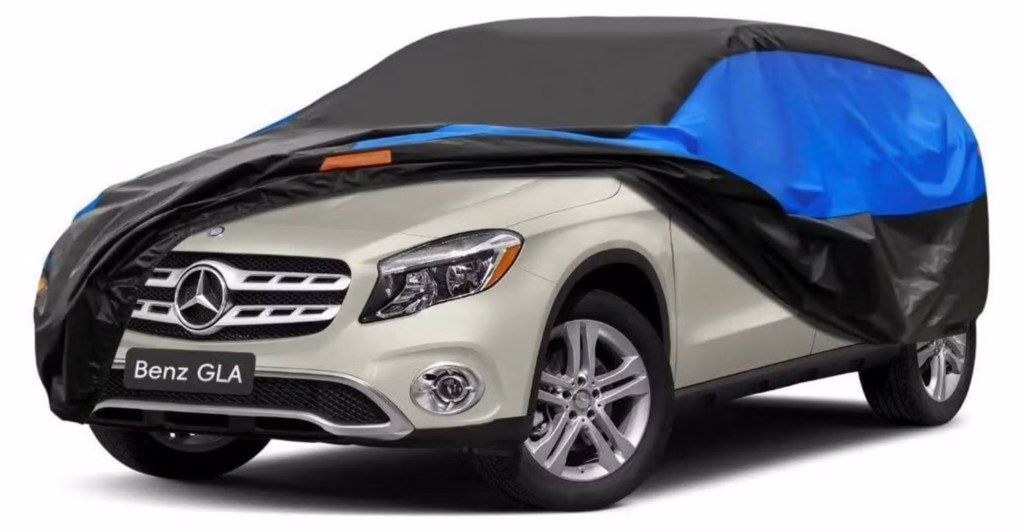 Copertura impermeabile e traspirante per auto, adatta ai modelli Mercedes Benz GLA (2013-2024), disponibile nei colori nero e blu