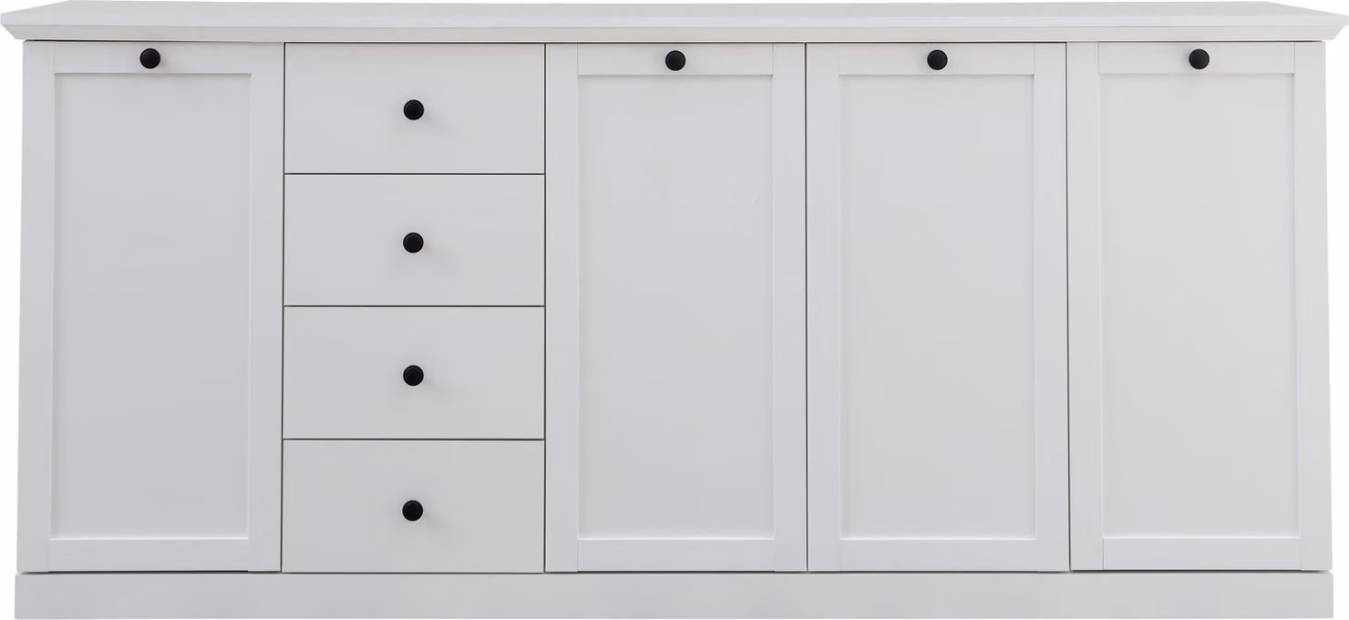 trendteam Wohnen Credenza BrandsonBaxter Bianco decor 195 x 88 x 41 cm