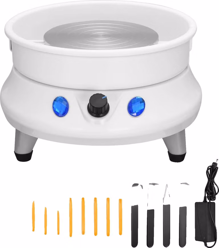 Disco per Vetroceramica, tecnologia a doppio motore, set di 11 utensili, 220V, 60W