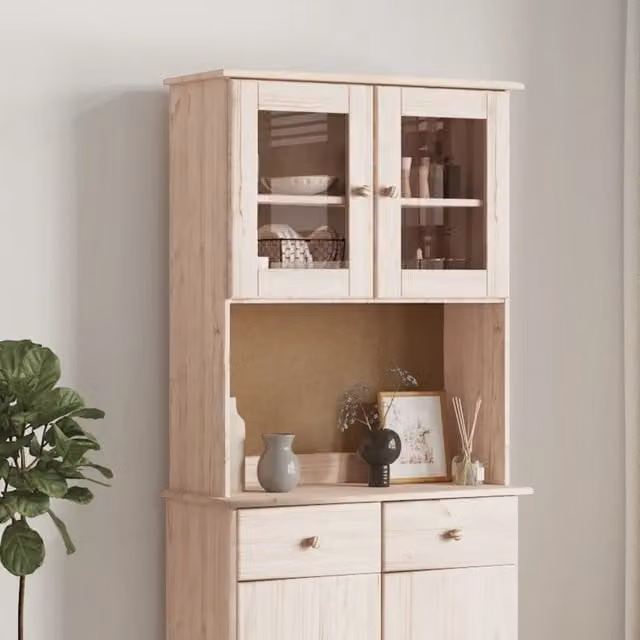 Piano Comò ALTA 77x30x92 cm in Legno Massello di Pino 353945