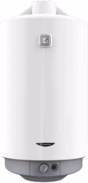 Scaldabagno a camera stagna Ariston S/SGA BF X 100 BF 100 Low NOx Metano o GPL con kit scarico fumi coassiale colore bianco