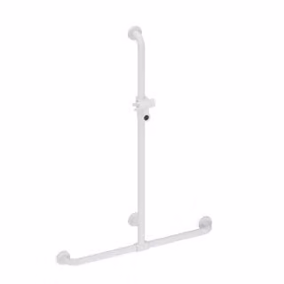 HEWI 801.35B420 98 Maniglia per piatto doccia c.Br.H.St., opaca,