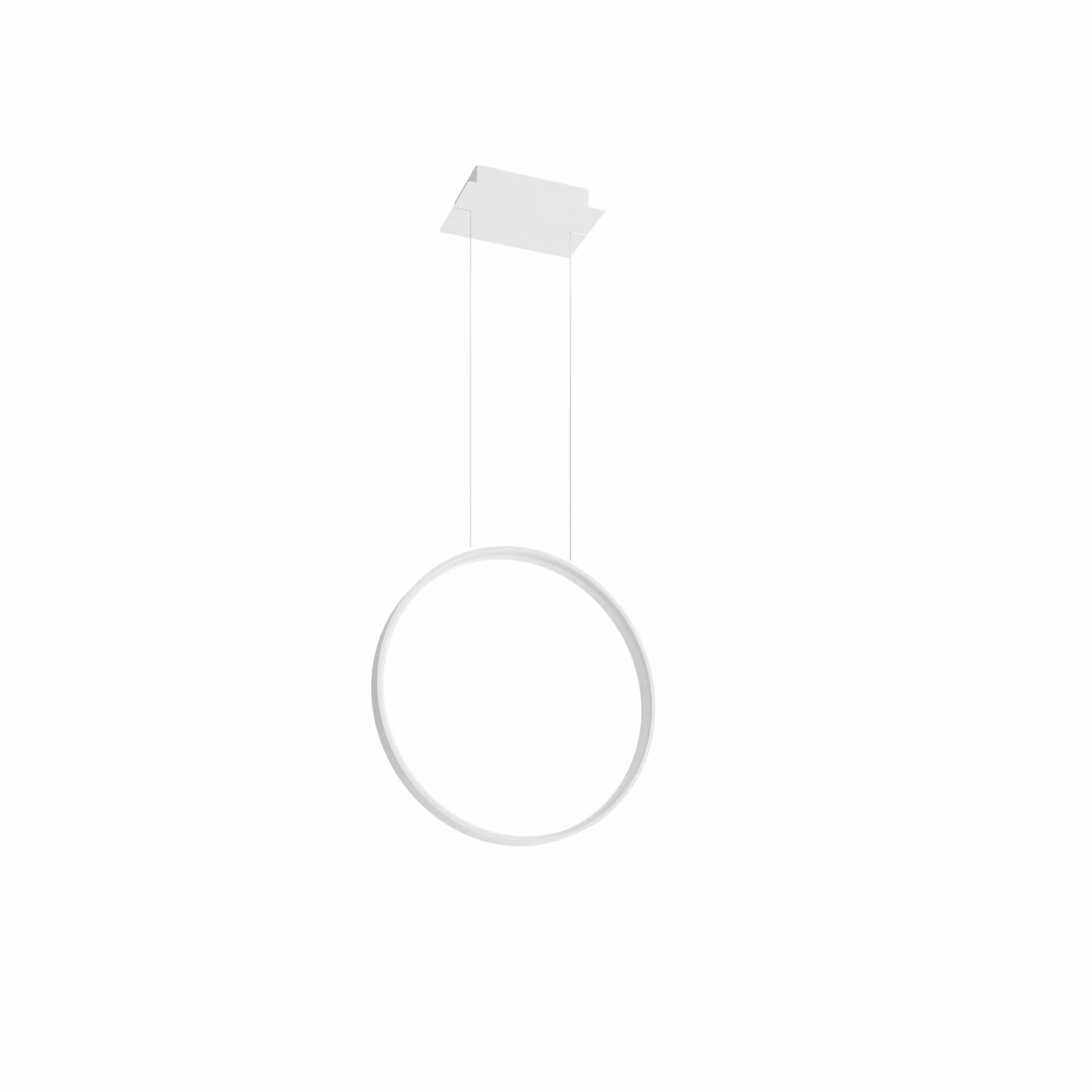 Lampada a sospensione RIO 55 bianco 4000K 1xLED 23W alluminio 150x16x55cm Thoro Lighting