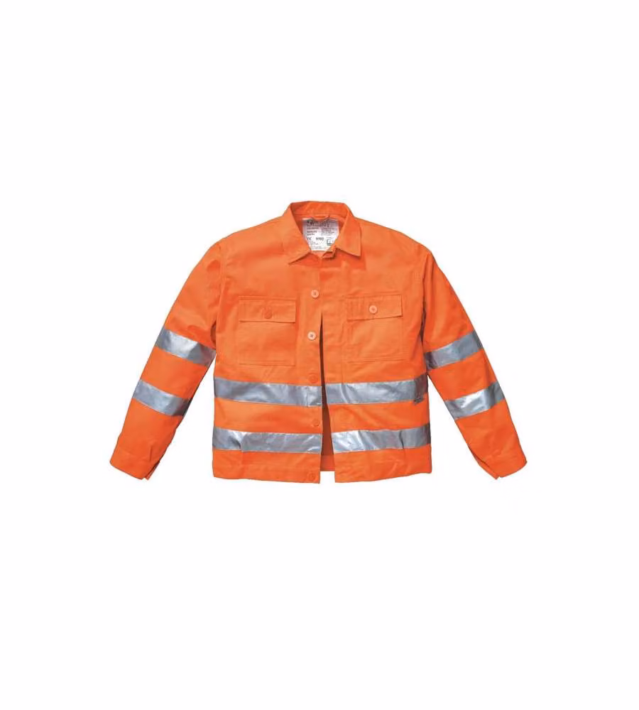 Giubbino  Alta Visibilita' Reflex Arancio 48