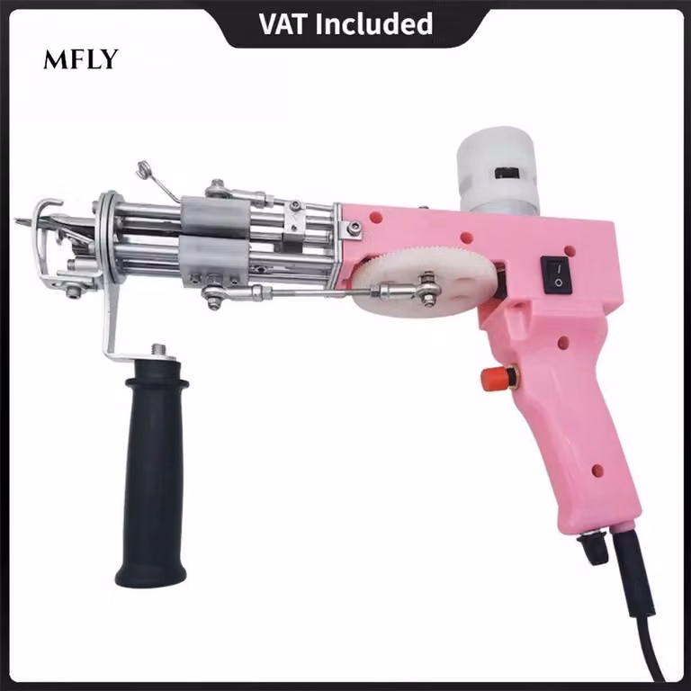 Pistola per applicazione di fibre - Roze 2-in-1 - Tagliacapelli per tappeti - 70W - Creatore di tappeti