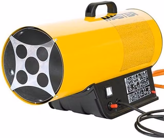 Trade Shop - Cannone Generatore Di Aria Calda Riscaldatore A Gas Portatile Regolabile Blp 17m -
