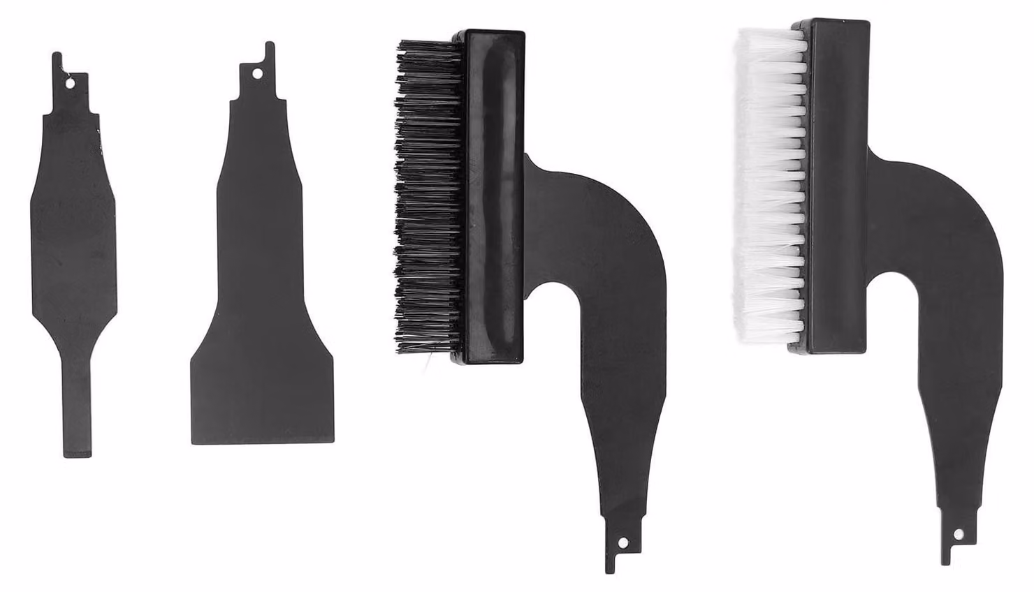 Elzusha - Set di spazzole e raschietti per seghetto alternativo - metallo e nylon