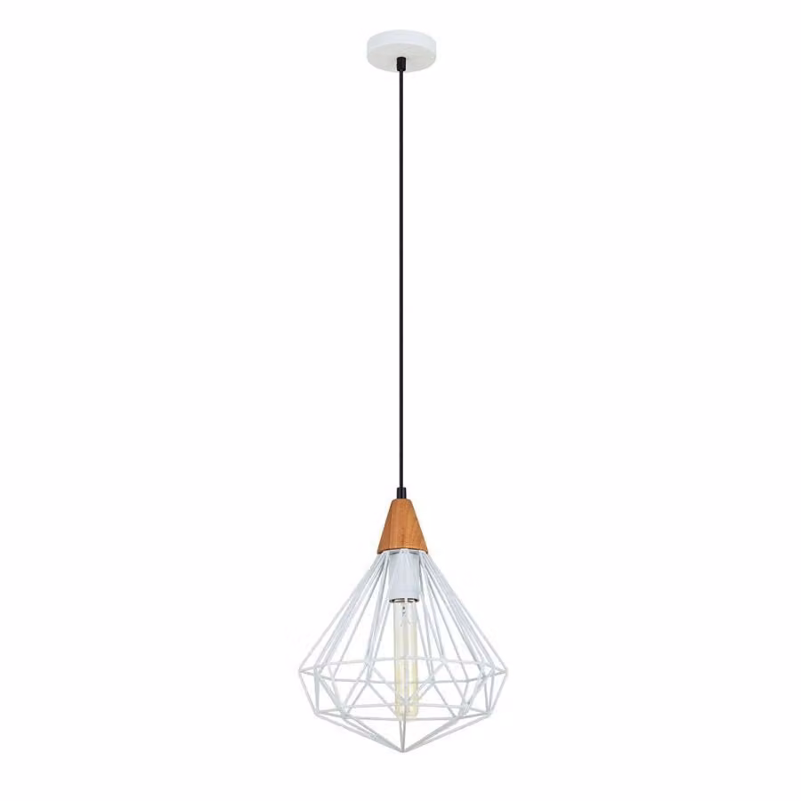 Italux Maelle lampada a sospensione industriale bianca MDM-2591/1S WH