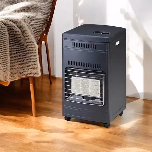 Stufa a Gas GPL Infrarossi Euro 90 Sicar 4200 W Nero L/P/H: 76.5 x 40.0 x 44.0 cm – 2