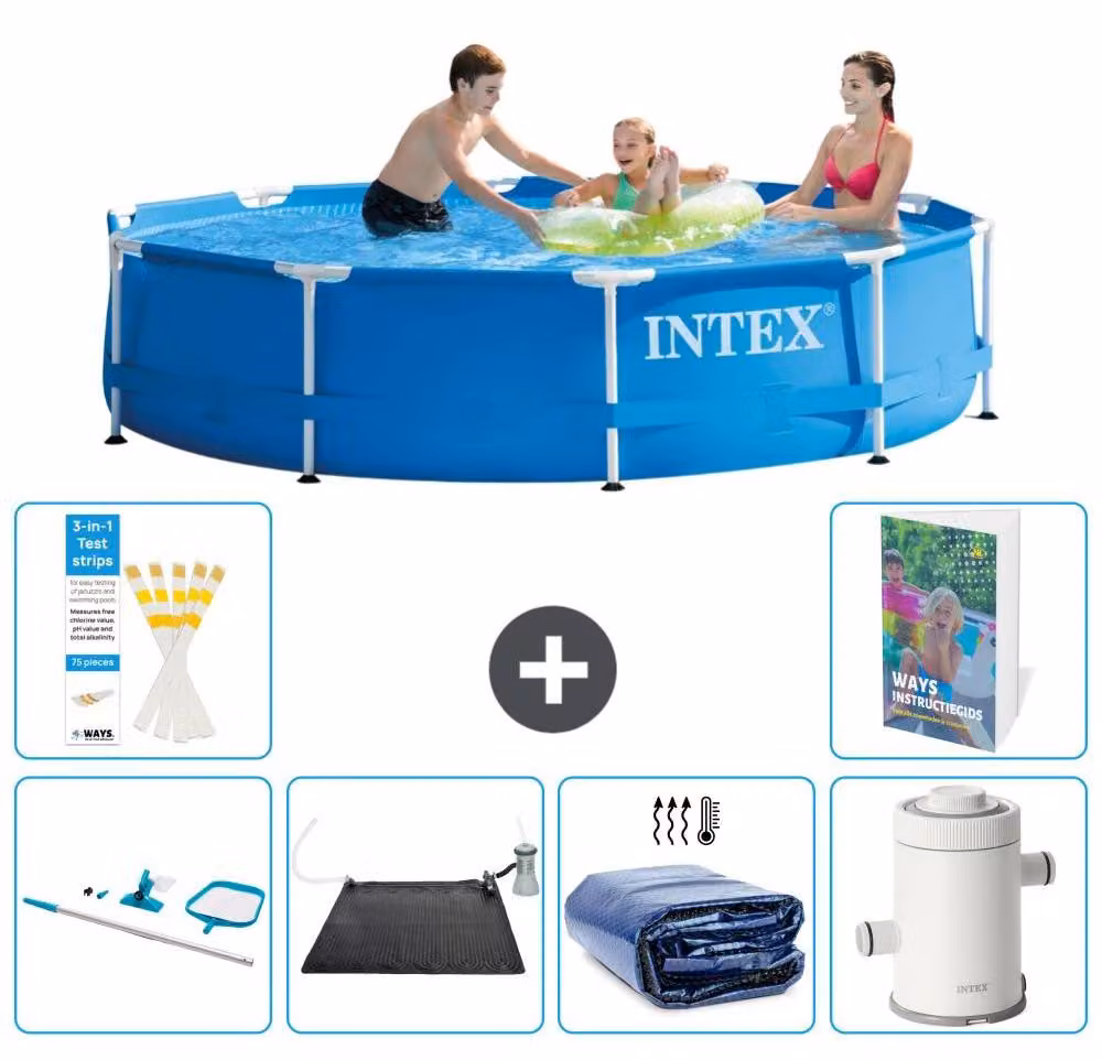 Piscina autoportante rettangolare - 305x76 cm - composta da 5 parti - modello S61