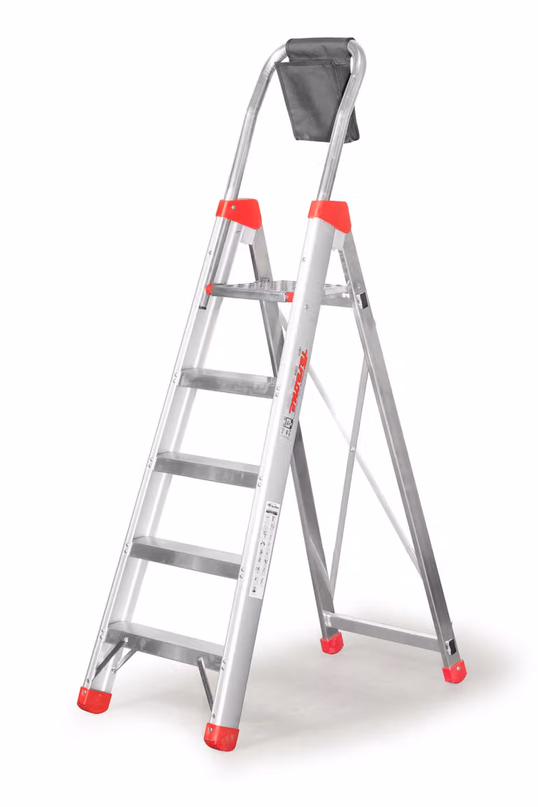 Scala Lady5, Professionale In Alluminio A 5 Gradini - Dr Lady5