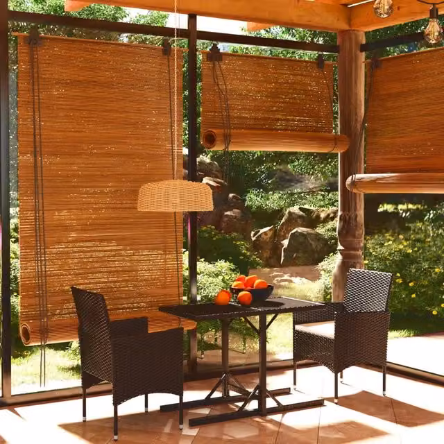 Set da giardino moderno vidaXL in rattan e vetro composto da 3 pezzi, colore nero e bianco