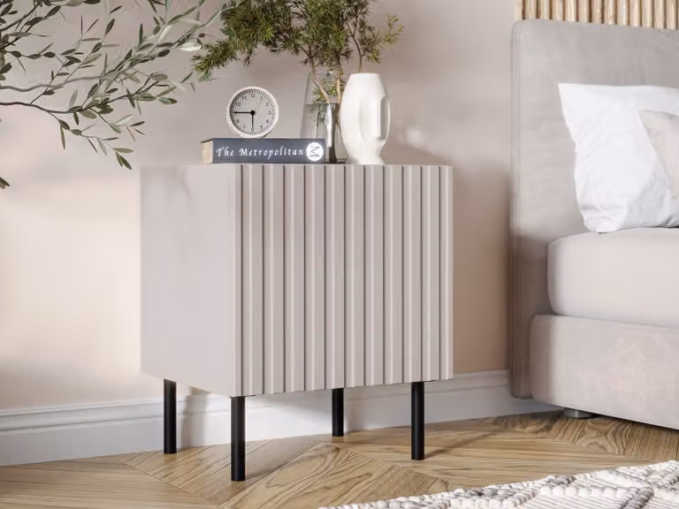 Set 2x comodino AMPER - cashmere