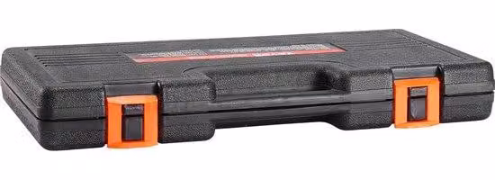Set di chiavi a bussola esagonali, 1/2 pollice, 26 pezzi, chiavi a bussola profonde, a 5 punte, attacco 1/2 pollice, metriche da 10 a 36 mm, in acciaio Cr-V, costruzione robusta, con custodia