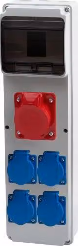 6M ULISSE MAXI 32A/5P, 4x230V IP54 Distributore