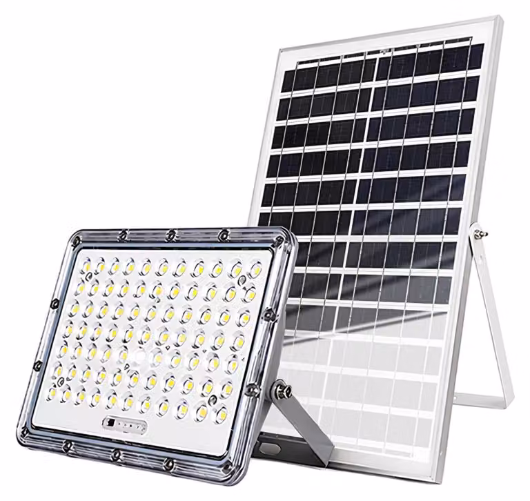 Avizar, faretto solare a LED da esterno 9000K con sensore automatico, grigio