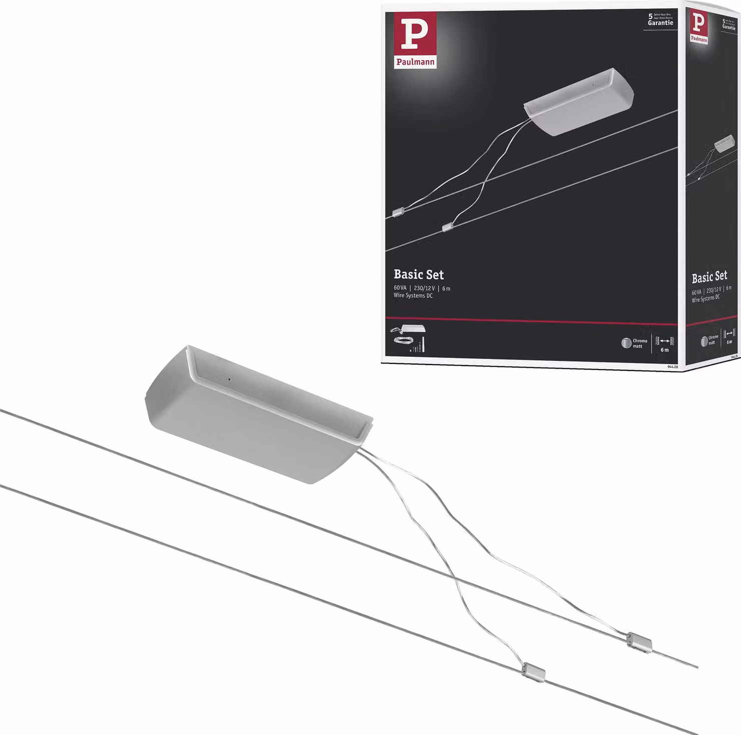 Set base del sistema di cavi Paulmann CorDuo