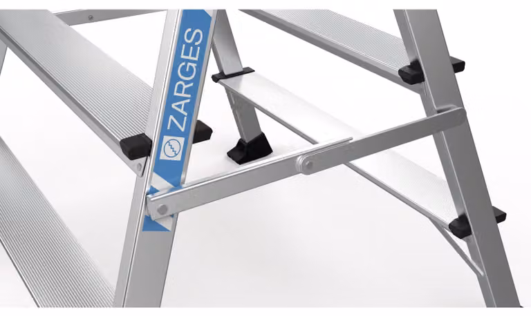 Zarges klappbares Arbeitspodest XLstep P (2 x 4 Stufen, 40 x 30 cm)
