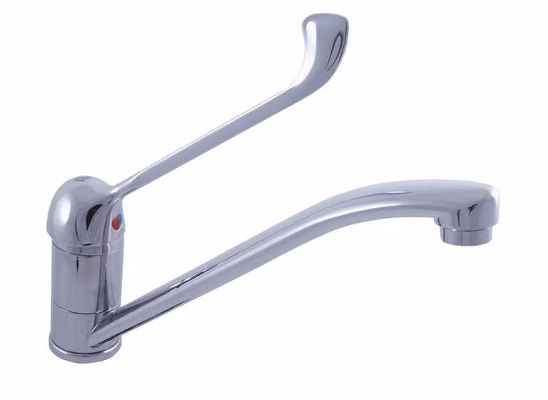 Miscelatore per lavello con leva medica, Colore: cromo, Dimensioni: 3/8'' (SA605.0)
