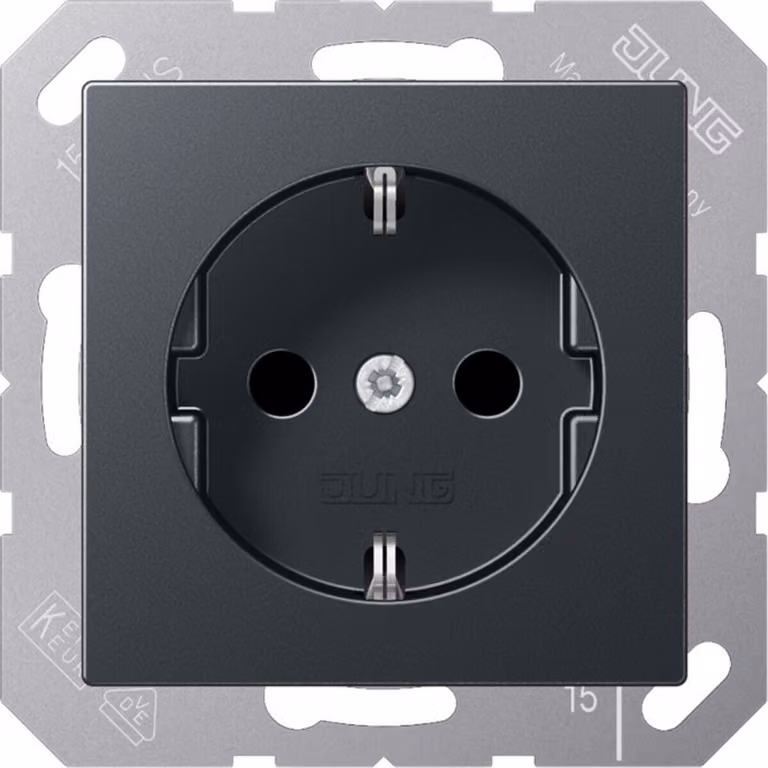 Presa Jung SCHUKO antracite opaco A 1520 BF ANM