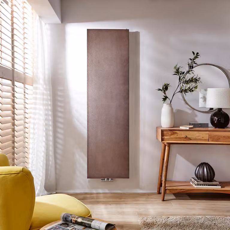 Radiatore Design Verticale Rame Antico 1800x400mm - Rubi
