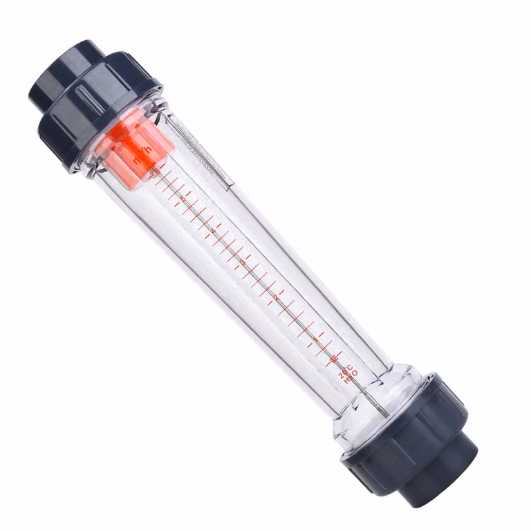 LZS-40 (D) Tipo di tubo in plastica ABS Misuratore di portata per liquidi Misuratori di portata 0,6-6 m H