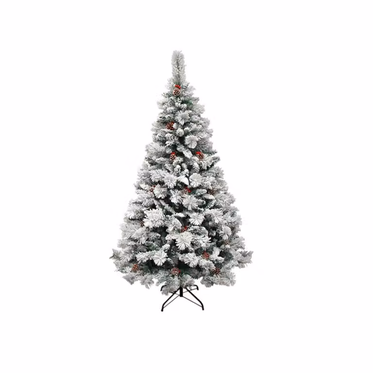 Albero di Natale artificiale innevato - diverse tipologie disponibili - 120 cm