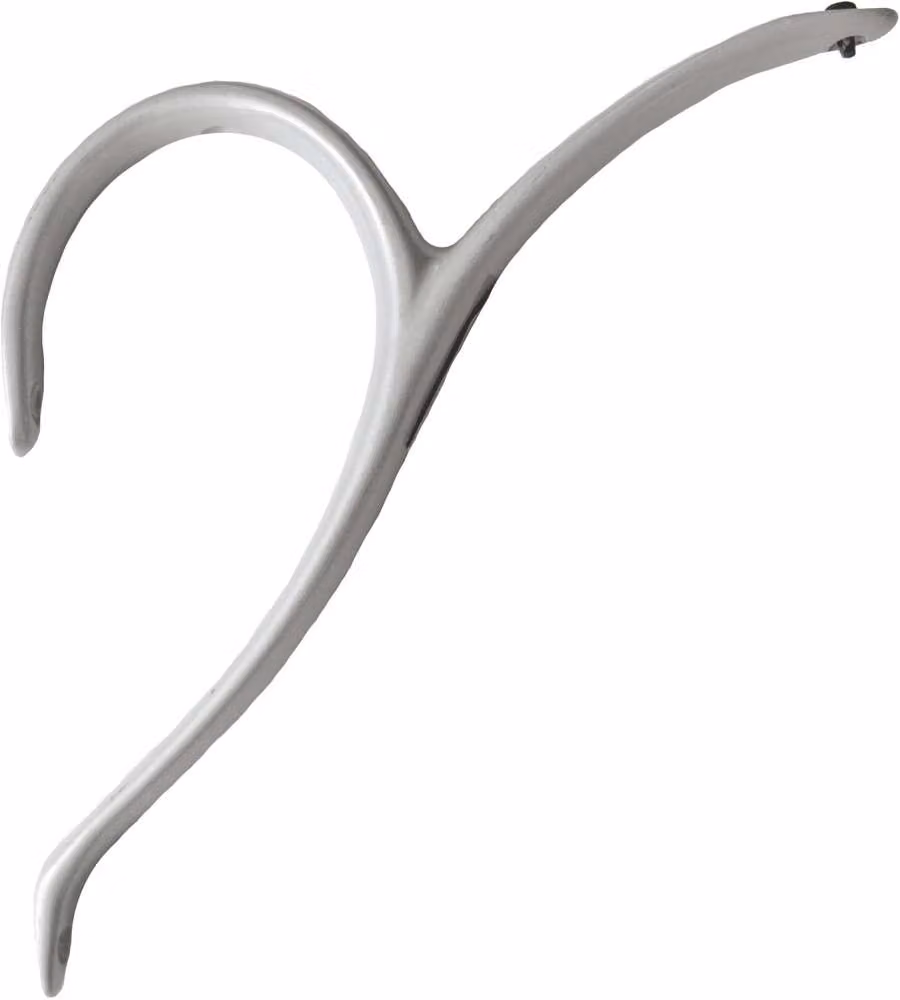 Masidef Reggimensola Argento Opaco 14x14 cm per Mensole e Scaffali