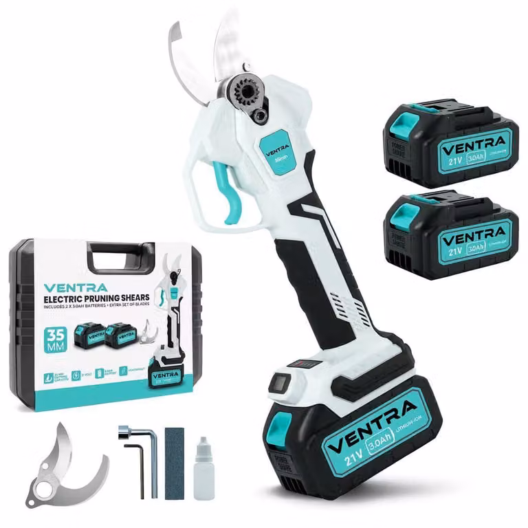 Potatore elettrico - Larghezza di taglio: 35 mm - Batteria: 3000 mAh - Motore brushless