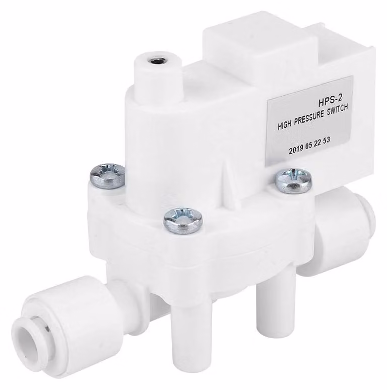 Interruttore di pressione DC 24V, da 1/4 di pollice, 0,25 MPa per sistemi di osmosi inversa
