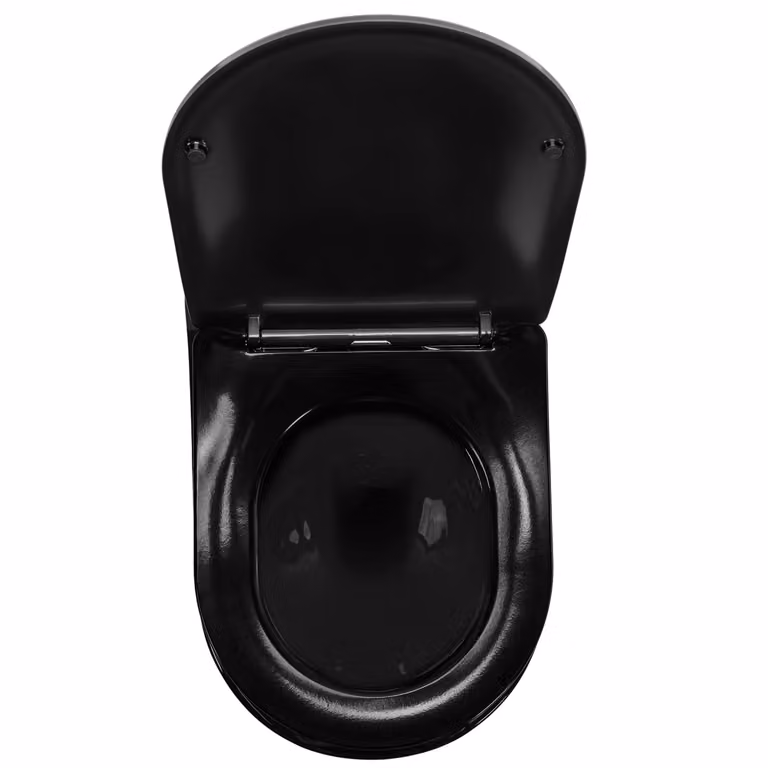 WC sospeso WC sospeso + sedile WC Soft Close Nero