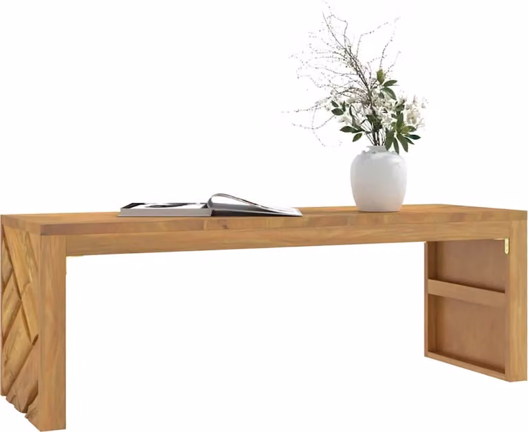 Maison Exclusive - Tavolino da caffè 110x35x38 cm, legno massello di teak