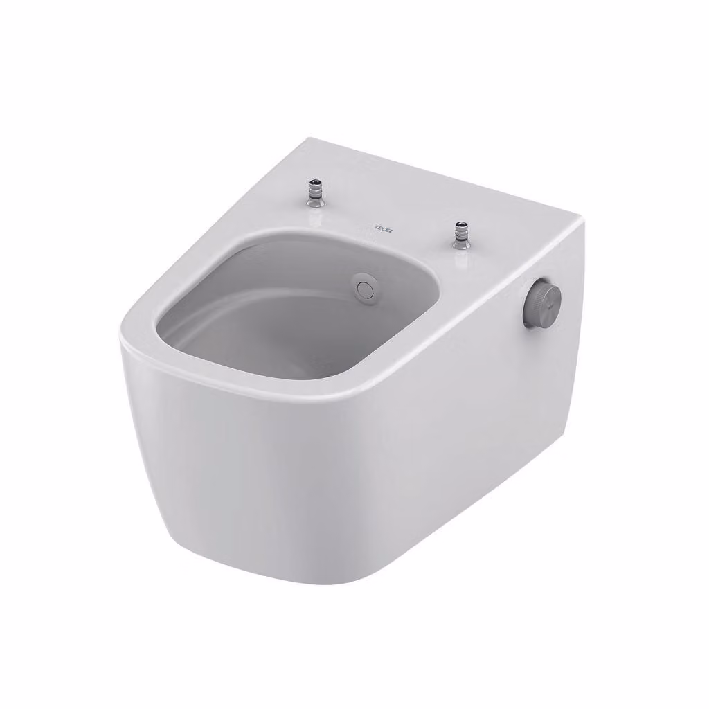 WC douche TECEneo, eau chaude et froide, à fond creux, 368x540x365mm, cyclon flush, sans rebord, blanc cera clean, 9700205, 9700205
