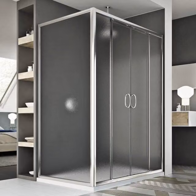 Box Doccia 75x120 CM H185 stampato C mod. Replay Duo 2 Ante