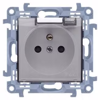 Prese singole a terra IP44 SIMON 10 Bianco