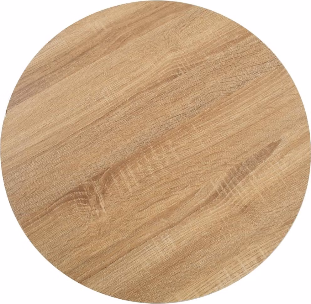 vidaXL Tavolo da bistrot marrone chiaro 50 cm MDF