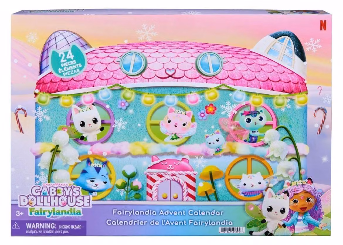 Calendario dell'Avvento Gabby's Dollhouse Fairylandia