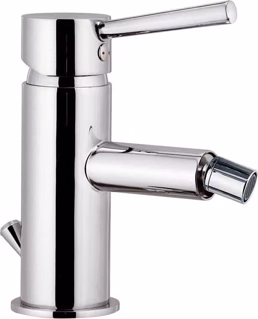 Rubinetto Miscelatore Monocomando Bidet in Ottone Mariani Hermes Cromato