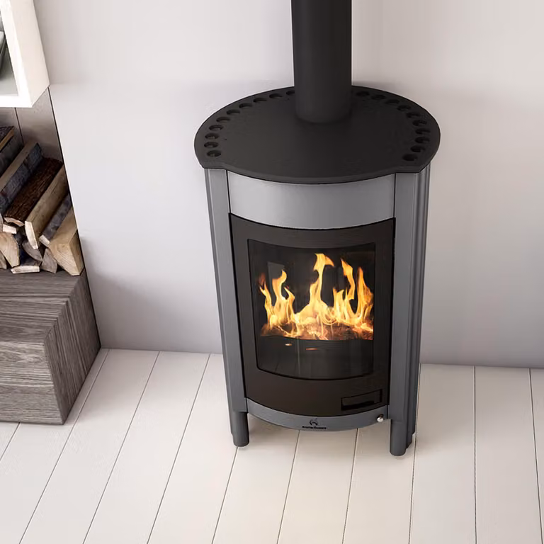 MASTERFLAMME ® Medium I stufa a legna, grigio