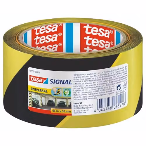 Nastro segnaletico Giallo Nero
