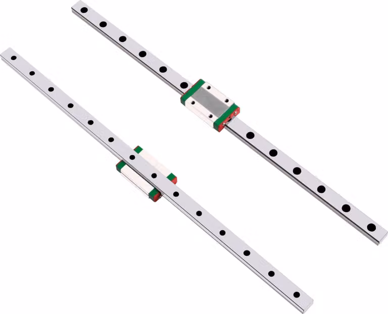 Guida lineare, 2 carrelli, compatibile con stampanti 3D, 350 mm, MGN9H