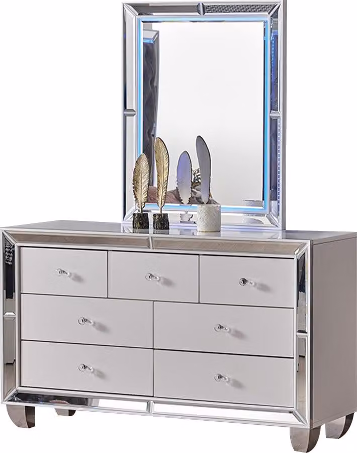 Moderner Weißer Schminktisch Designer Frisiertisch Schlafzimmer Möbel