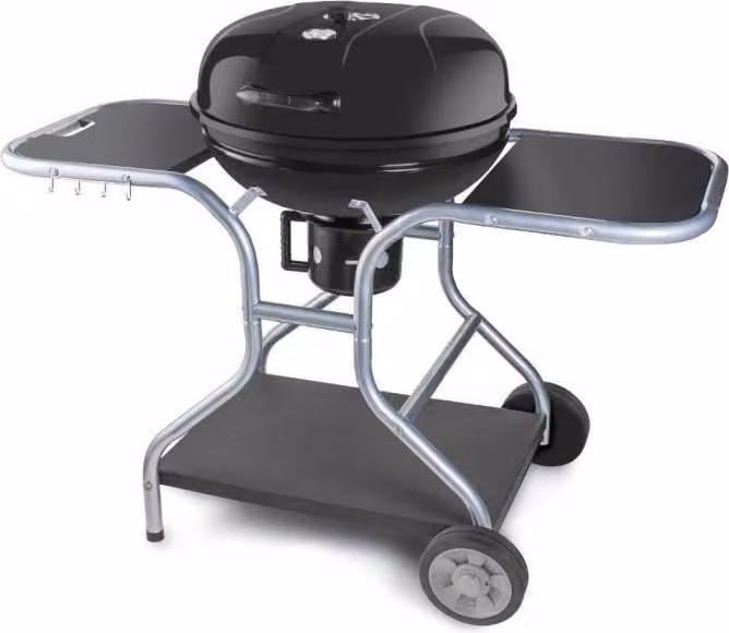 Barbecue a carbonella, Fieldmann FZG 1014, superficie di cottura 54 cm, 126 x 62 x 90 cm, con termometro, struttura in metallo