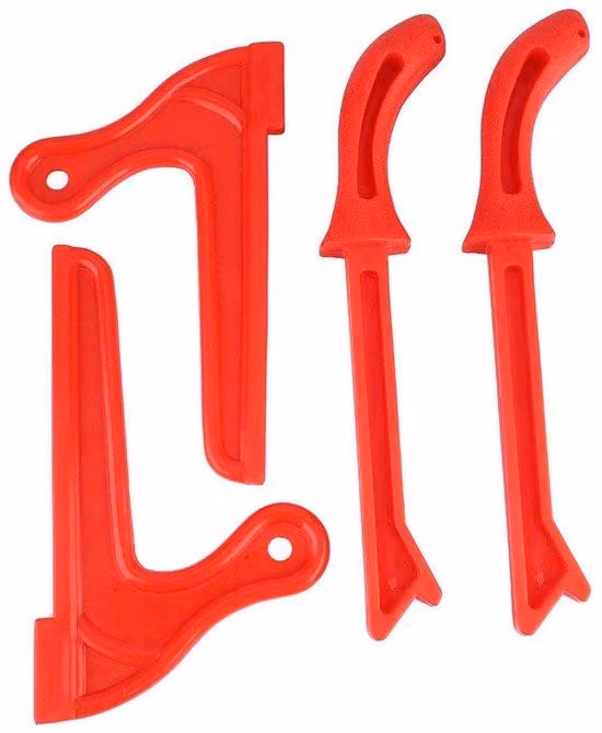 Spintori di sicurezza per seghe da tavolo - Spintori in plastica per la lavorazione del legno, per garantire precisione e comfort durante il taglio