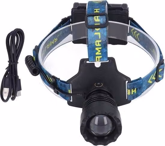 Lampada LED da emergenza 3000 LM 25 W - lampada LED fissa e con zoom - lampada da campeggio - alta qualità.