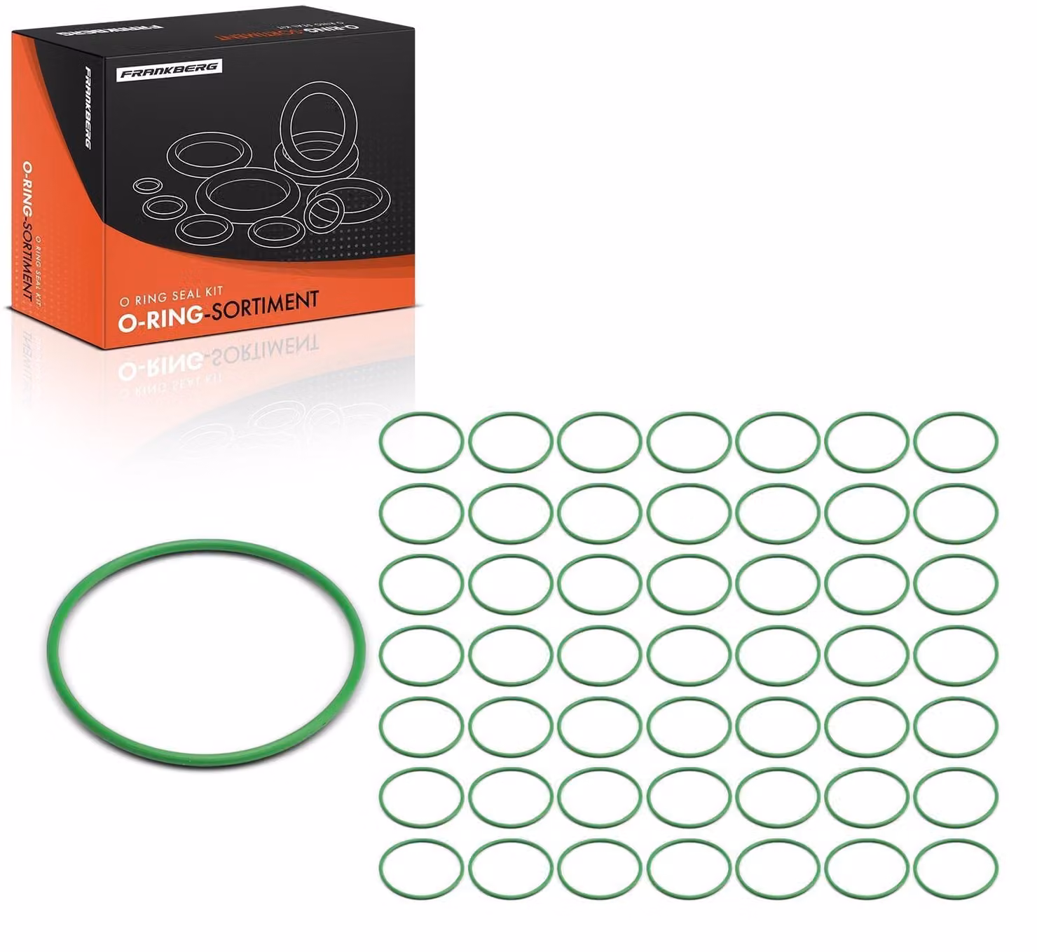 Kit di riparazione per impianti di climatizzazione - Set universale per sistemi di climatizzazione, composto da 50 componenti