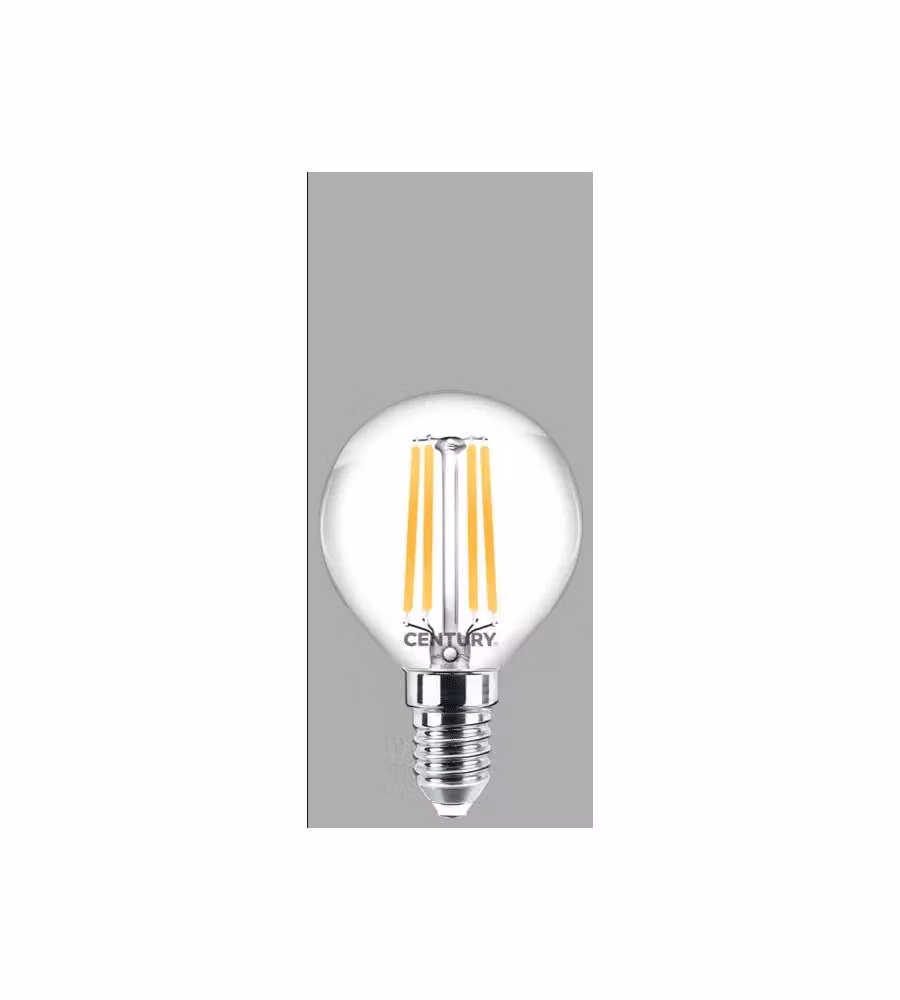 CENTURY ITALIA Lampadina LED Sfera Chiara E14 6,5W 2700K 1055lm