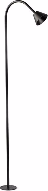 LILY 1190 Lampada paletti muro nero 24V