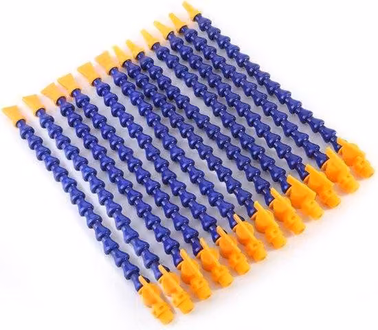 Tubo flessibile per liquido di raffreddamento, 12 pezzi, ugello rotondo flessibile